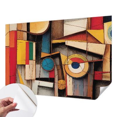 Samolepiaca fototapeta do spálne Geometrické vzory