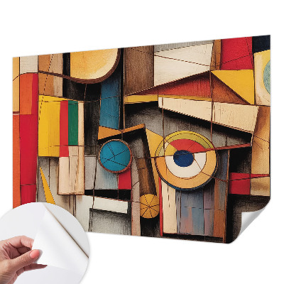 Samolepiaca fototapeta do spálne Geometrické vzory