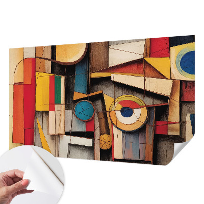 Samolepiaca fototapeta do spálne Geometrické vzory