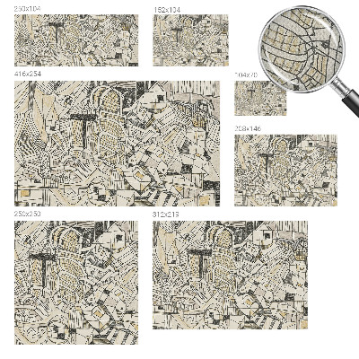 Samolepiaca fototapeta do detskej izby Geometrická abstrakcia