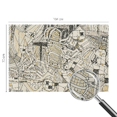 Samolepiaca fototapeta do detskej izby Geometrická abstrakcia