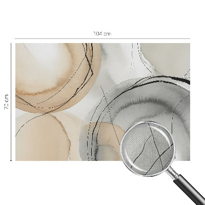 Samolepiaca fototapeta do obývačky Geometrická harmónia