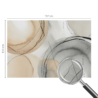 Samolepiaca fototapeta do obývačky Geometrická harmónia