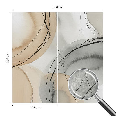 Samolepiaca fototapeta do obývačky Geometrická harmónia