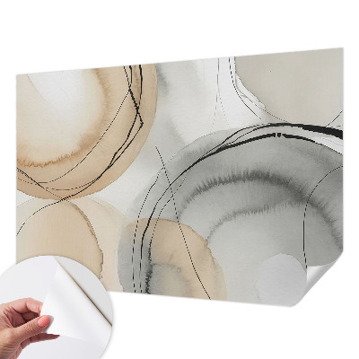 Samolepiaca fototapeta do obývačky Geometrická harmónia