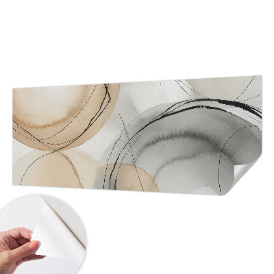 Samolepiaca fototapeta do obývačky Geometrická harmónia