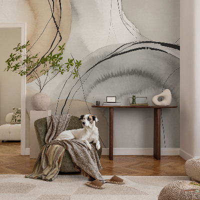 Samolepiaca fototapeta do obývačky Geometrická harmónia