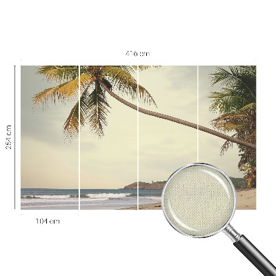 3D fototapeta Tropická krajina