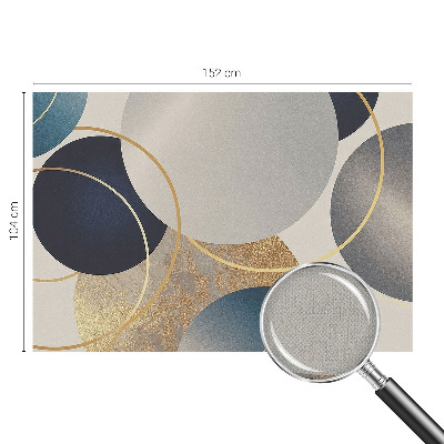 Detská fototapeta Kreatívne kruhy