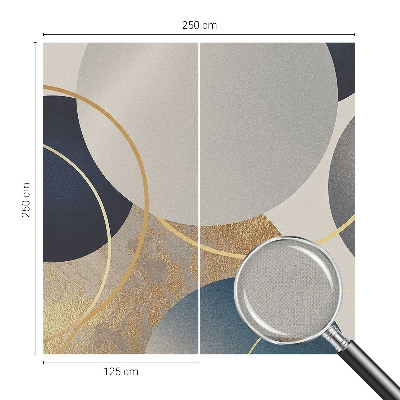 Detská fototapeta Kreatívne kruhy