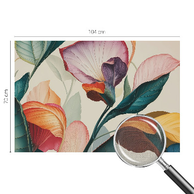 Detská fototapeta na stenu Farebné kvety