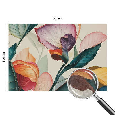 Detská fototapeta na stenu Farebné kvety