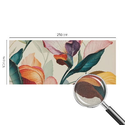 Detská fototapeta na stenu Farebné kvety