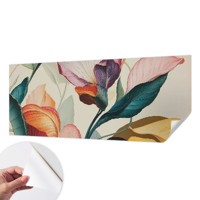 Detská fototapeta na stenu Farebné kvety