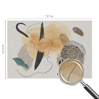 Fotografická tapeta do detskej izby Abstraktná kompozícia