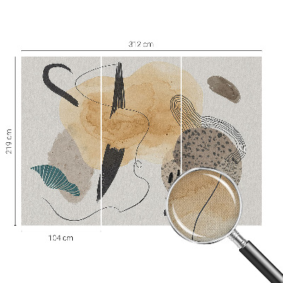 Fotografická tapeta do detskej izby Abstraktná kompozícia