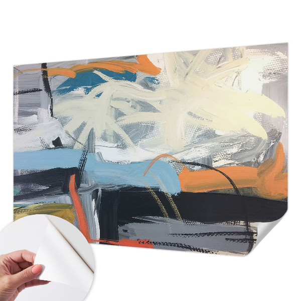 Tapeta do detskej izby Farebná abstrakcia