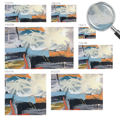 Tapeta do detskej izby Farebná abstrakcia