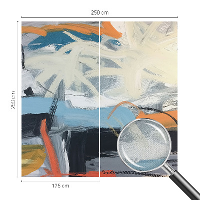 Tapeta do detskej izby Farebná abstrakcia