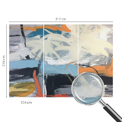 Tapeta do detskej izby Farebná abstrakcia