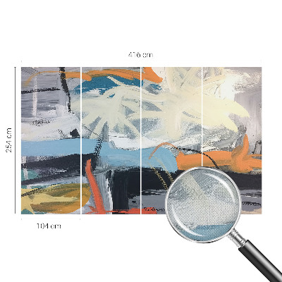 Tapeta do detskej izby Farebná abstrakcia