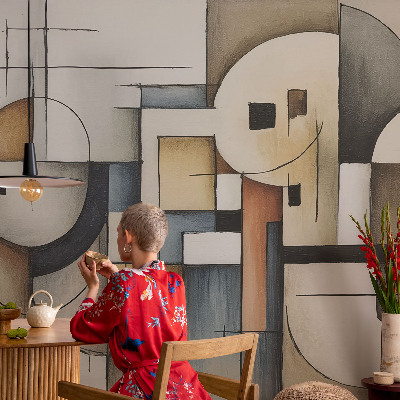 Detská tapeta Geometrická harmónia