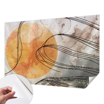 Tapeta do obývačky Harmonická abstrakcia