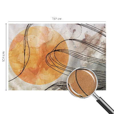 Tapeta do obývačky Harmonická abstrakcia