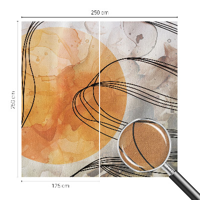 Tapeta do obývačky Harmonická abstrakcia