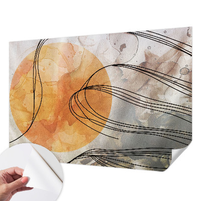 Tapeta do obývačky Harmonická abstrakcia