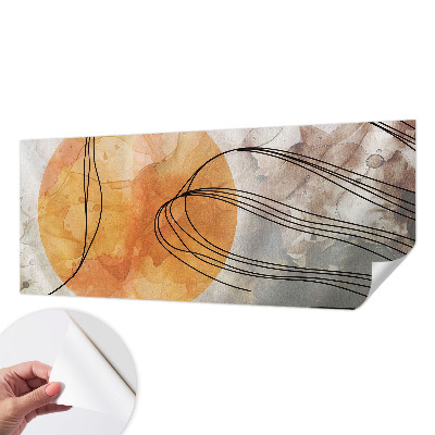 Tapeta do obývačky Harmonická abstrakcia