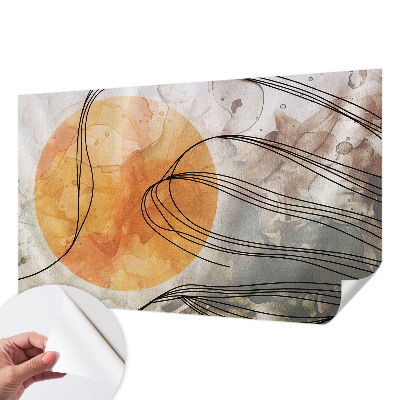 Tapeta do obývačky Harmonická abstrakcia