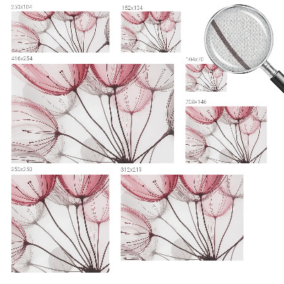 Fototapeta pre chlapca Kvetinové siluety