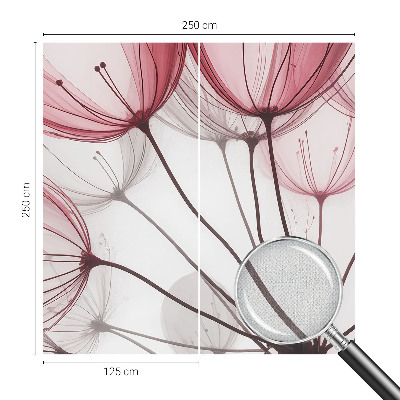 Fototapeta pre chlapca Kvetinové siluety