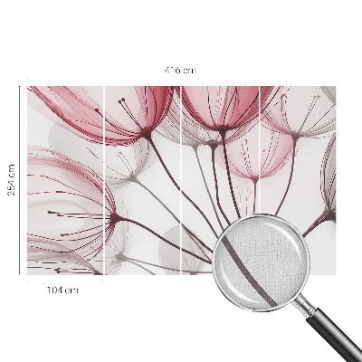 Fototapeta pre chlapca Kvetinové siluety