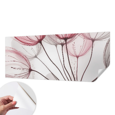 Fototapeta pre chlapca Kvetinové siluety