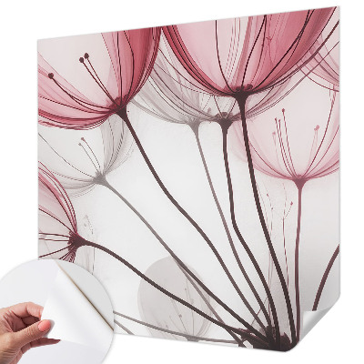 Fototapeta pre chlapca Kvetinové siluety