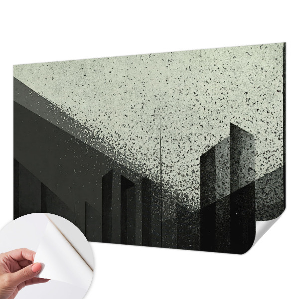 Samolepiaca fototapeta Geometria mesta