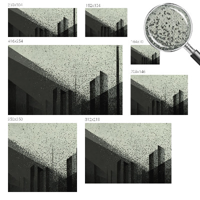 Samolepiaca fototapeta Geometria mesta