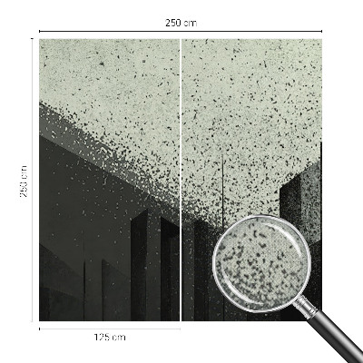 Samolepiaca fototapeta Geometria mesta