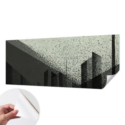 Samolepiaca fototapeta Geometria mesta