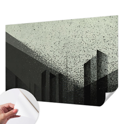 Samolepiaca fototapeta Geometria mesta