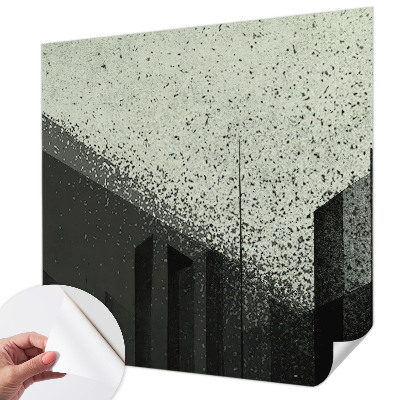 Samolepiaca fototapeta Geometria mesta