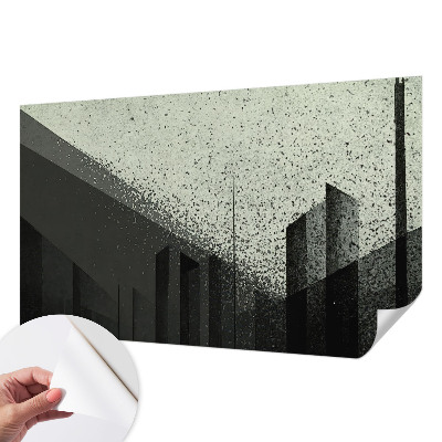 Samolepiaca fototapeta Geometria mesta