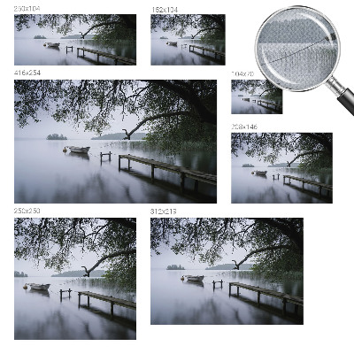 Fotografická tapeta samolepiaca Pokojné jazero