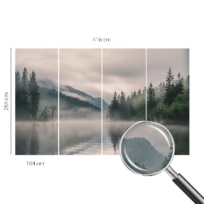 Samolepiaca fototapeta do spálne Atmosférické jazero