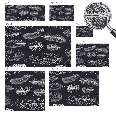 3D fototapeta Jemné pierka