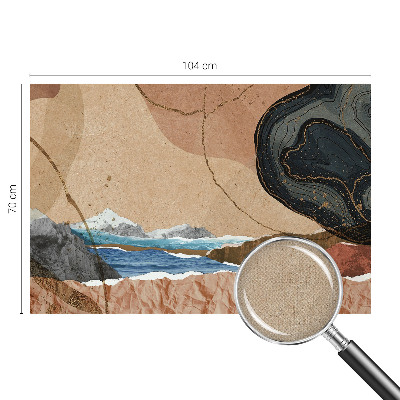 Detská fototapeta Abstraktná krajina