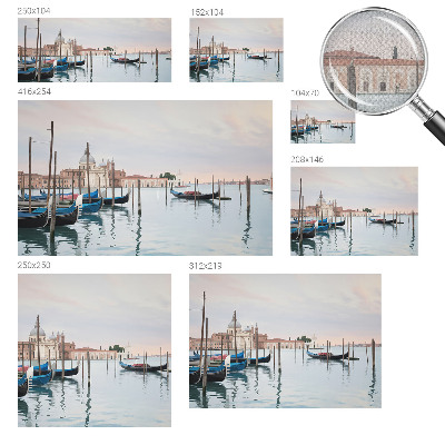 3D tapeta Benátska scenéria