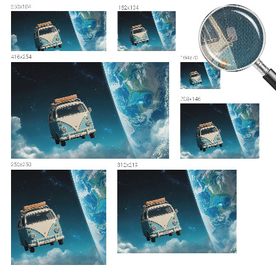 Tapeta do detskej izby Vesmírne cestovanie